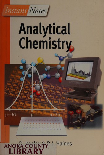 Cover for Instant notes, analytical chemistry