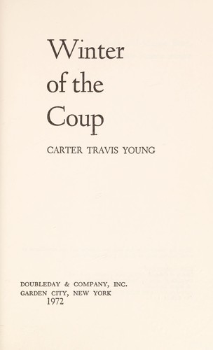 Cover for Winter of the coup.