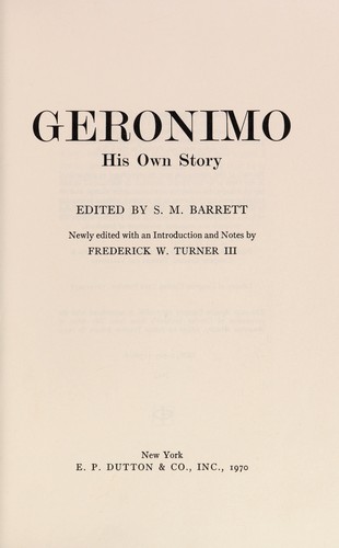 Cover for Geronimo