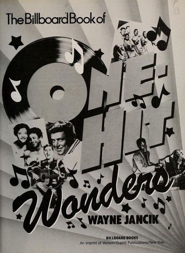 Cover for The Billboard book of one-hit wonders