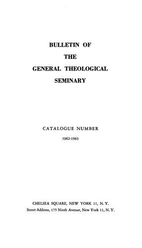 Cover for Catalogue