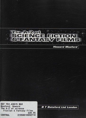 Cover for The A-Z of science fiction & fantasy films