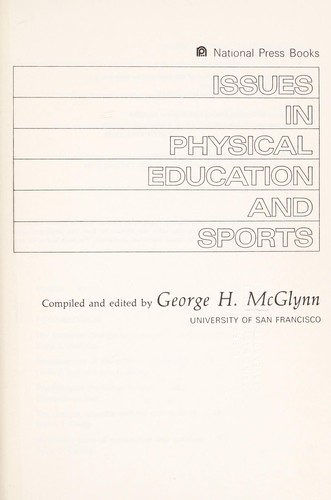 Cover for Issues in physical education and sports.
