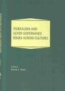 Cover for Federalism and good governance