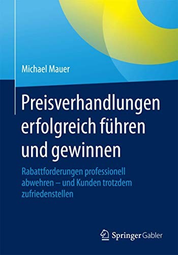 Cover for Preisverhandlungen erfolgreich führen und gewinnen