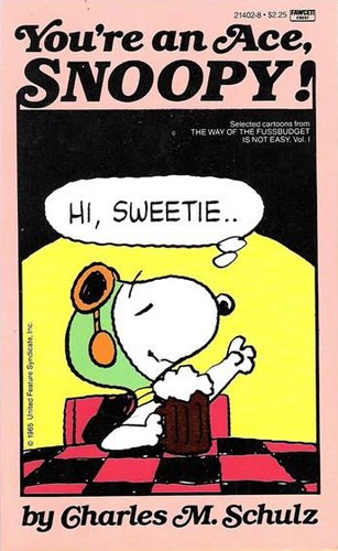 Cover for You're an Ace, Snoopy!