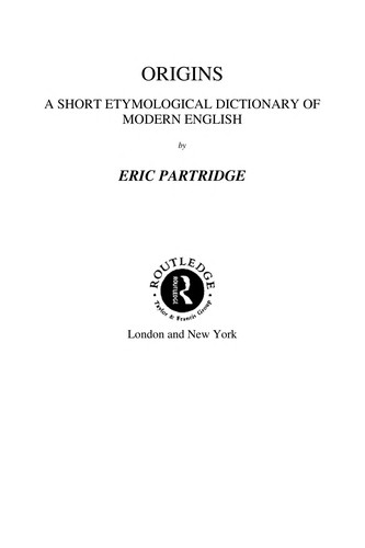 Cover for Origins