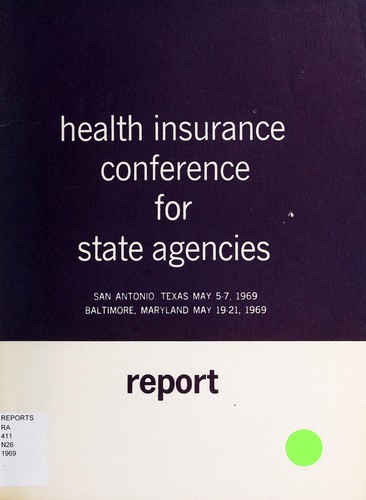 Cover for Report.