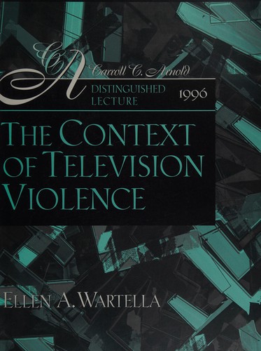 Cover for The context of television violence