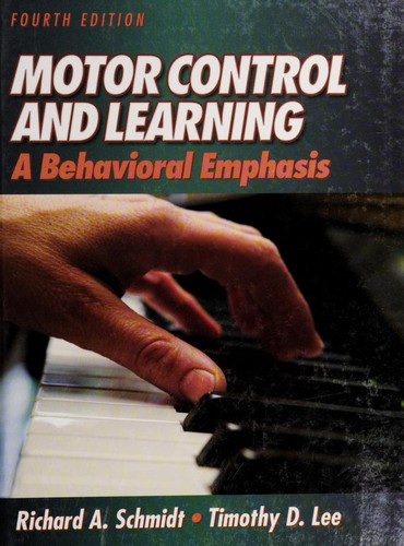 Cover for Motor control and learning