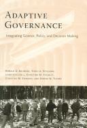 Cover for Adaptive Governance