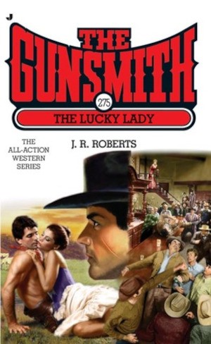 Cover for The lucky lady