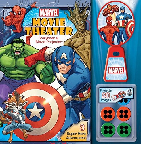 Cover for Marvel Movie Theater Storybook & Movie Projector