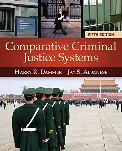 Cover for Comparative Criminal Justice Systems