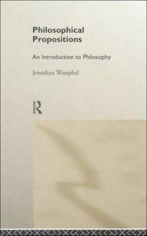 Cover for Philosophical propositions