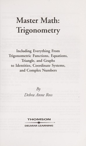 Cover for Master math
