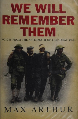 Cover for We will remember them