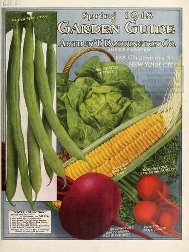Cover for Spring 1918 garden guide