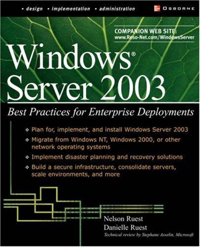 Cover for Windows Server 2003