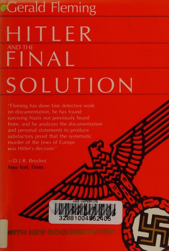 Cover for Hitler and the final solution