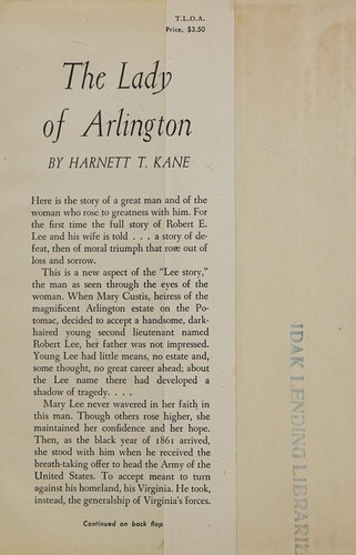 Cover for The lady of Arlington