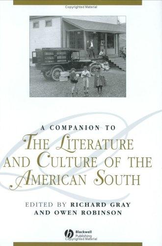 Cover for A companion to the literature and culture of the American south