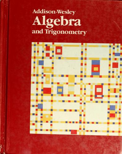 Cover for Algebra and trigonometry