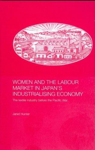 Cover for Women and the Labour Market in Japan's Industrialising Economy