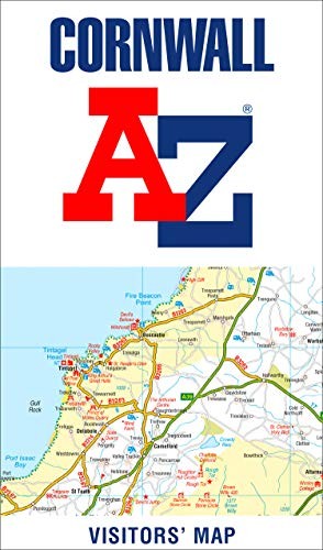 Cover for Cornwall a-Z Visitors' Map