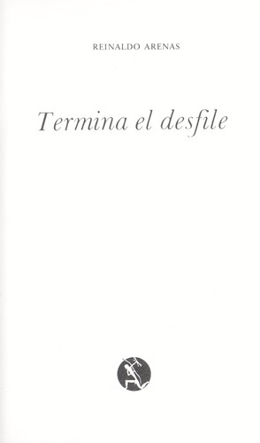 Cover for Termina el desfile