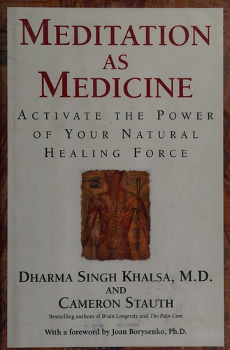Cover for Meditation as medicine