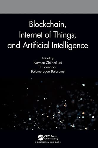 Cover for Blockchain Internet of Things and Artificial Intelligence