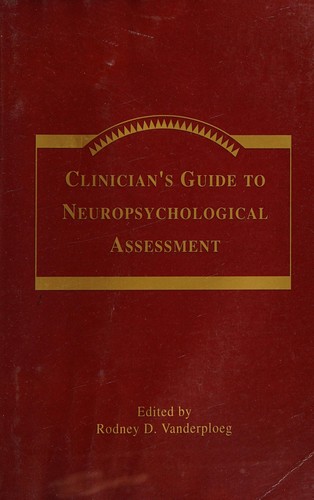 Cover for A Guide to neuropsychological practice