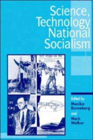 Cover for Science, technology, and national socialism