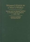 Cover for Women's voices in a man's world