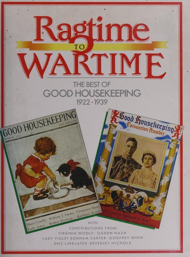 Cover for Ragtime to wartime