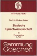 Cover for Slavische Sprachwissenschaft