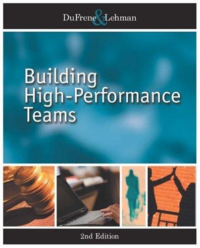 Cover for Building High-Performance Teams