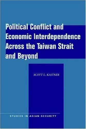 Cover for Political conflict and economic interdependence across the Taiwan Strait and beyond