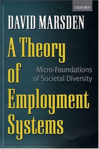 Cover for A Theory of Employment Systems