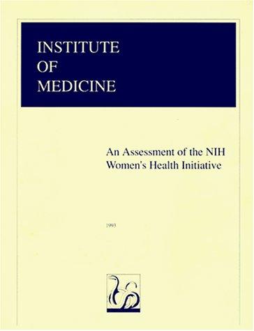 Cover for assessment of the NIH Women's Health Initiative