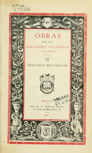 Cover for Obras