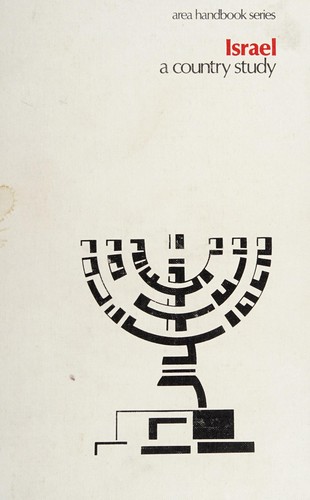 Cover for Israel, a country study