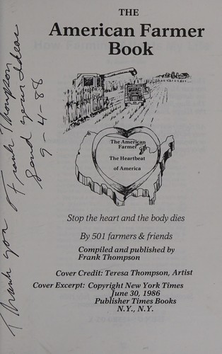 Cover for The American Farmer Book