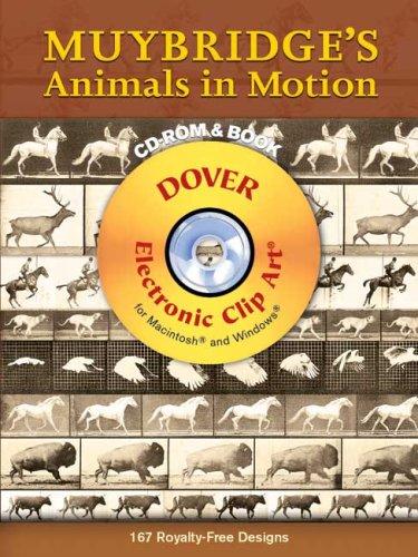 Cover for Muybridge's Animals in Motion CD-ROM and Book