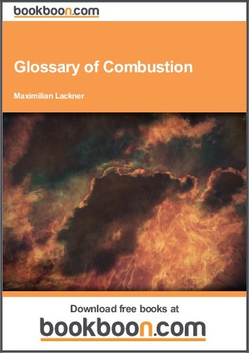 Cover for Glossary of Combustion