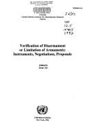 Cover for Verification of Disarmament or Limitations of Armament