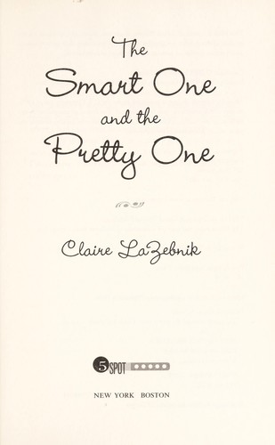Cover for The smart one and the pretty one