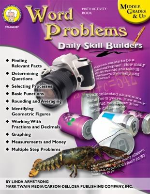 Cover for Word Problems Middle Grades  Up
            
                Daily Skill Builders