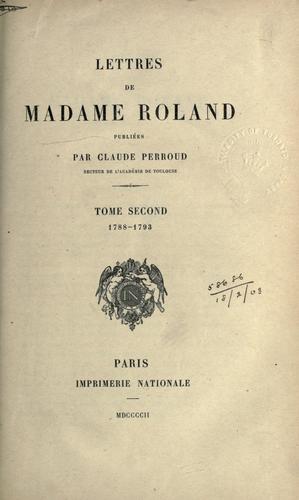 Cover for Lettres